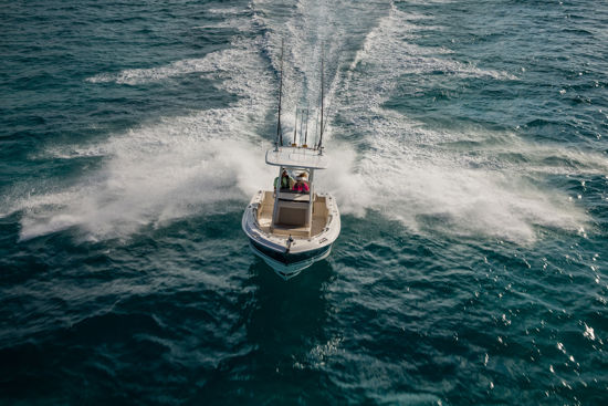 Outrage 230 aerial view