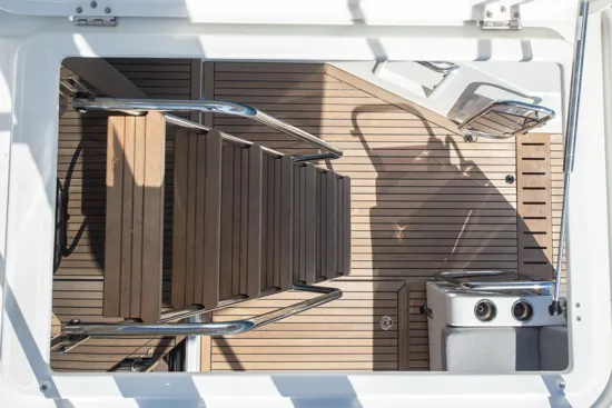 Swift-Trawler-41 tikove skale stepenice za flybridge