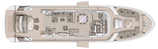 MCY 86 main deck plan