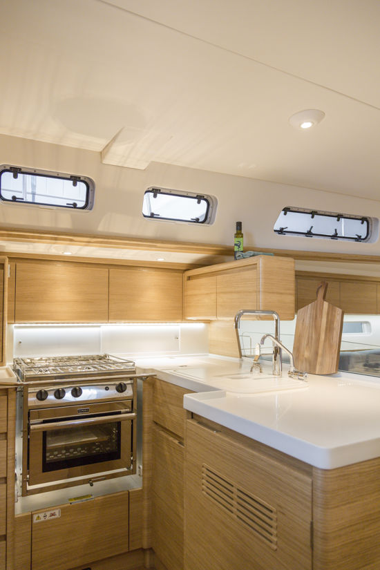 XC 45 galley