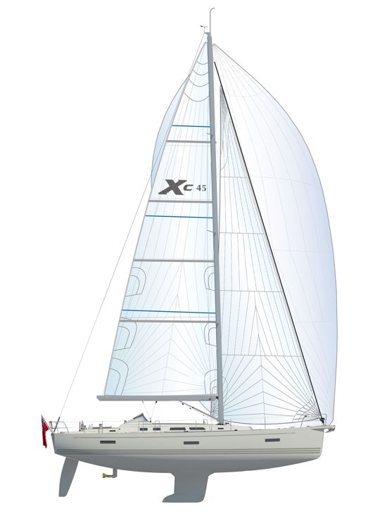 XC 45 plan - bijeli