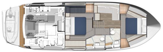 riviera-sport-yacht-4600-deck-accommodation-layout-with-2-staterooms
