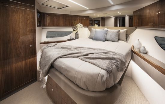 riviera-SUV-505-VIP-stateroom-with-walnut-timber-finish