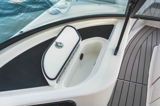 Sea Ray SDX 230 OB glove box