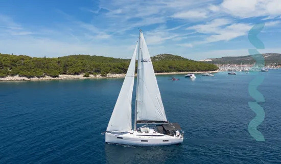 Elan Impression 45 under sails