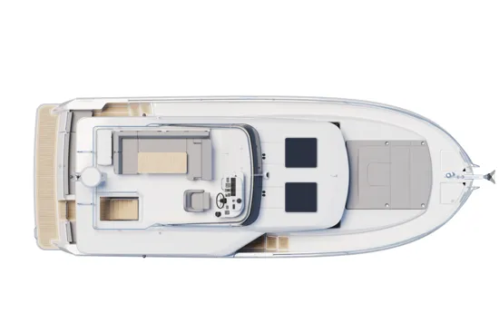 Swift Trawler 37 Fly flybridge layout